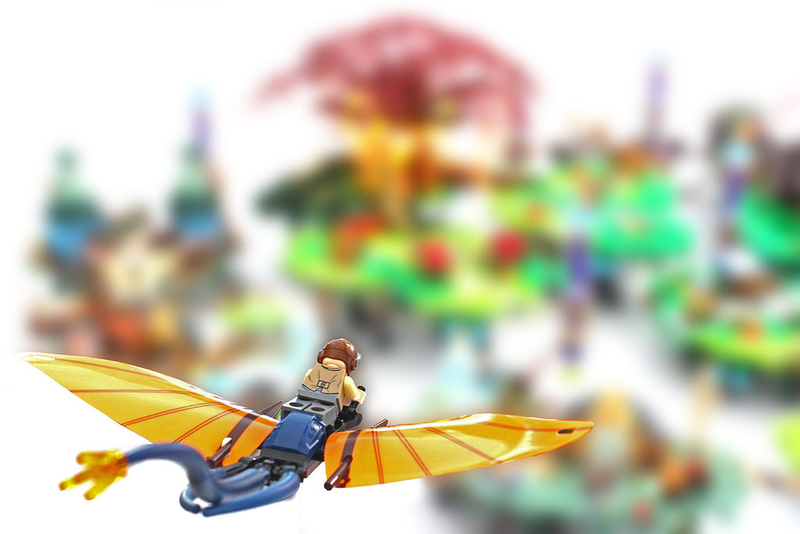 Illustration for article titled This Bastion-Inspired LEGO World Deserves Its Own Game